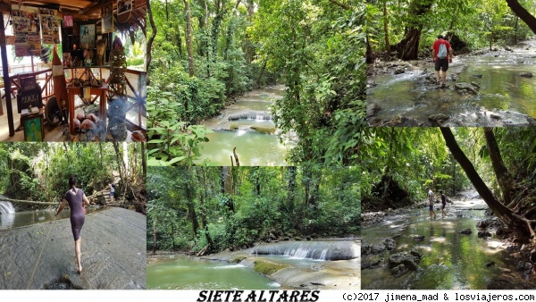 Siete Altares, Livingston (Guatemala)
Siete Altares, una sucesión de pozas en las que puedes bañarte
