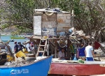 Playa de Taganga, parece una cacharrería