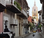 Dicen que es la calle más bonita de Cartagena
calle, típica, catedral