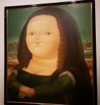La Mona Lisa de Botero, de todas es mi preferida
museo, mona, lisa, botero, bogota