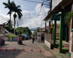 Livingston, calle principal (Guatemala)
