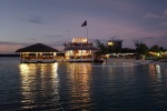 Koko King, playa y restaurante sobre el agua, Caye Caulker Norte (Belice)