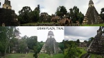 Gran Plaza, Templos I y II  y Acrópolis Norte, Tikal (Guatemala)