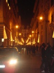 VIA DEL CORSO EN NAVIDAD