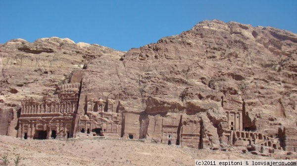 Petra. Las Tumbas Reales
Las Tumbas Reales son el conjunto de tumbas más espectacular por su tamaño y estado de conservación
