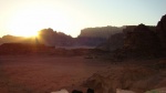Wadi Rum. Puesta de Sol