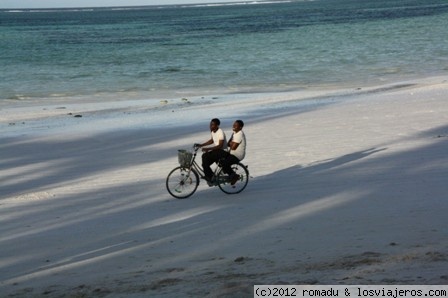 Volviendo del colegio
niños volviendo del colegio en bicicleta por la playa
