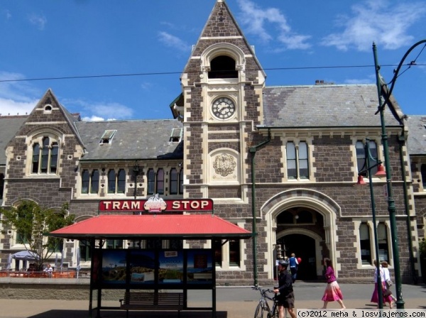 Christchurch, ciudad con estilo británico
herencia de los colonizadores
