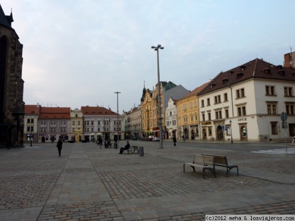 Pilsen: plaza
otra ciudad con arquitectura típica centroeuropea
