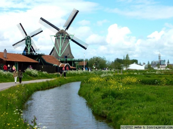 Molinos de Zaanse Schans
cerca de Amsterdam
