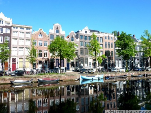 Canales de Amsterdam
casas típicas
