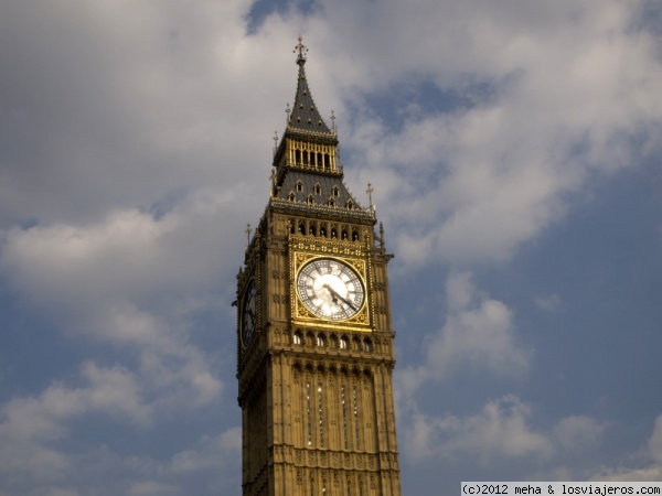 El reloj más famoso
Big Ben

