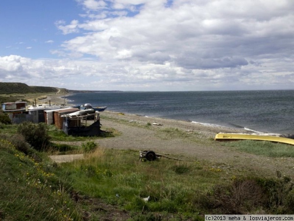 Caleta de pescadores en Bahía Inútil
Tierra del Fuego
