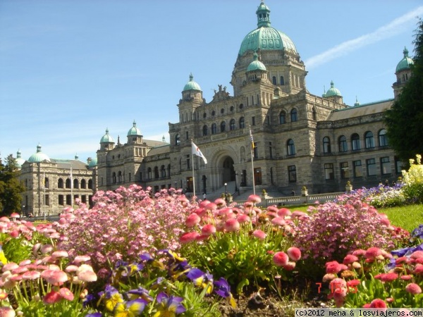 Victoria en primavera
Capital de British Columbia, en la isla de Vancouver

