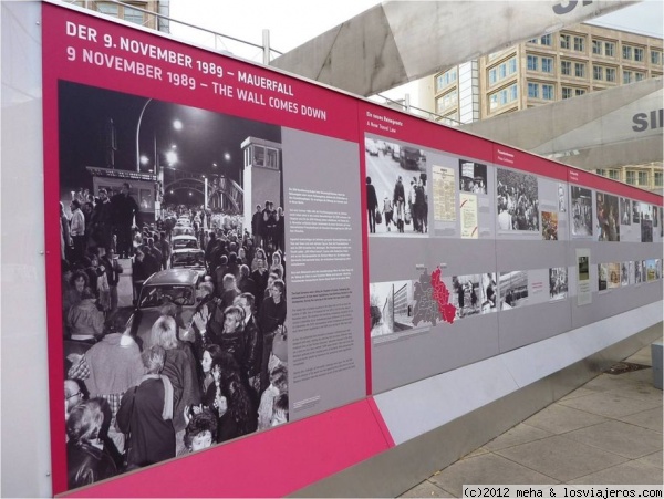 Homenaje a la caída del muro de Berlín
Exposición por el 20 cumpleaños de la caída del muro
