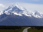 Carretera hacia el monte Cook