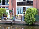 Terracita en Amsterdam al lado del canal