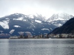 Lago austríaco en la región de Salzburgo