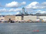 Helsinki desde el mar