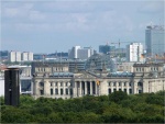 Vista de Berlín con la cúpula del Reichstag