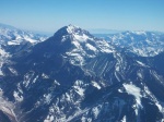 El Aconcagua desde el cielo chileno
montaña Aconcagua