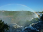 Arco iris en las cataratas