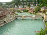 Vista de Berna y su río
Berna