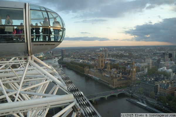 Parlamento de Londres
Vista desde el London Eye
