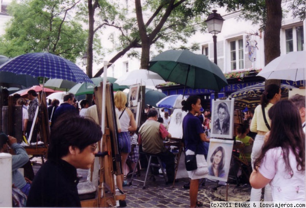 Barrio de Montmartre - Paris
Montmartre es uno de los barrios más bohemios de Paris, donde paseando por sus calles se encuentran artistas de todo tipo.
