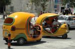 Cocotaxi en La Habana