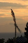 Uluwatu y la puesta de sol.
Bali uluatu ulluwat pueste atardecer sol