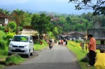 Conduciendo por Bali