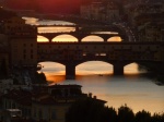 Sunset in Florence