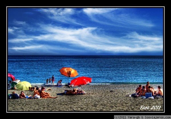 Playita en Maro (Nerja)
Una apacible tarde de playa en una playita preciosa en Maro (Nerja)
