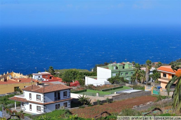 Observando el mar desde El Sauzal
El origen del nombre del municipio se debe a la gran cantidad de sauces que existían en la zona. Se encuentra en el norte de la isla de Tenerife.
