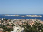 Panorámica de Marsella desde Notre Dame de la Garde