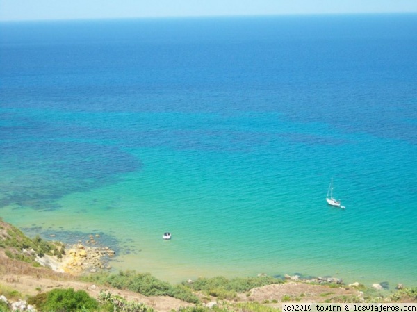 Playa Gozo
PLaya de Xahra en Gozo
