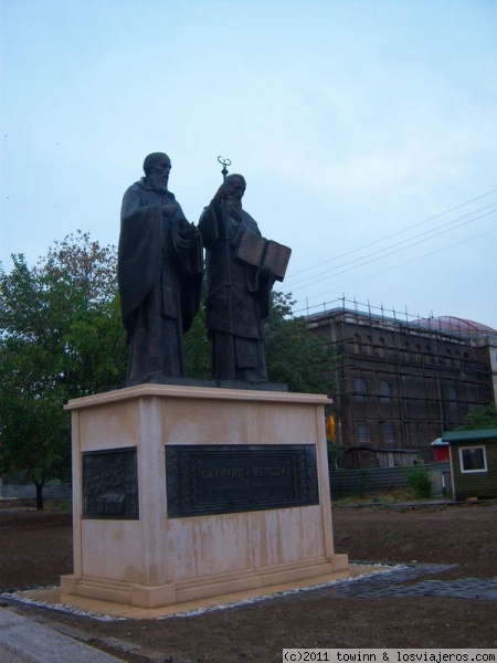 Estatua
Estatua religiosa. Skopje
