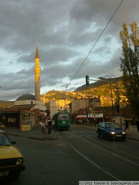 Sarajevo
Centro ciudad al anochecer. Sarajevo
