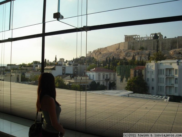 Partenon
Partenon visto desde el museo. Atenas
