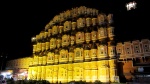 Hawa Mahal por la noche