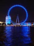 Blue London Eye