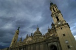 The Basilica in the clouds (Zaragoza)