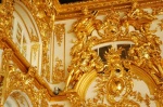 La sala de baile o galería de los espejos (Palacio de Catalina).
Catalina palacio SPB Petersburgo