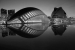 City of Arts and Sciences Black and White