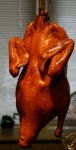 Pato después de salir del horno