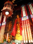 Ofrendas en el templo del Buda de jade
