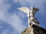 Ángel Guardián de Jose LLimona (Cementerio Comillas)