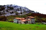 Farmhouse in the middle of Gorbea