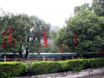 Farolillos rojos en Yangshuo